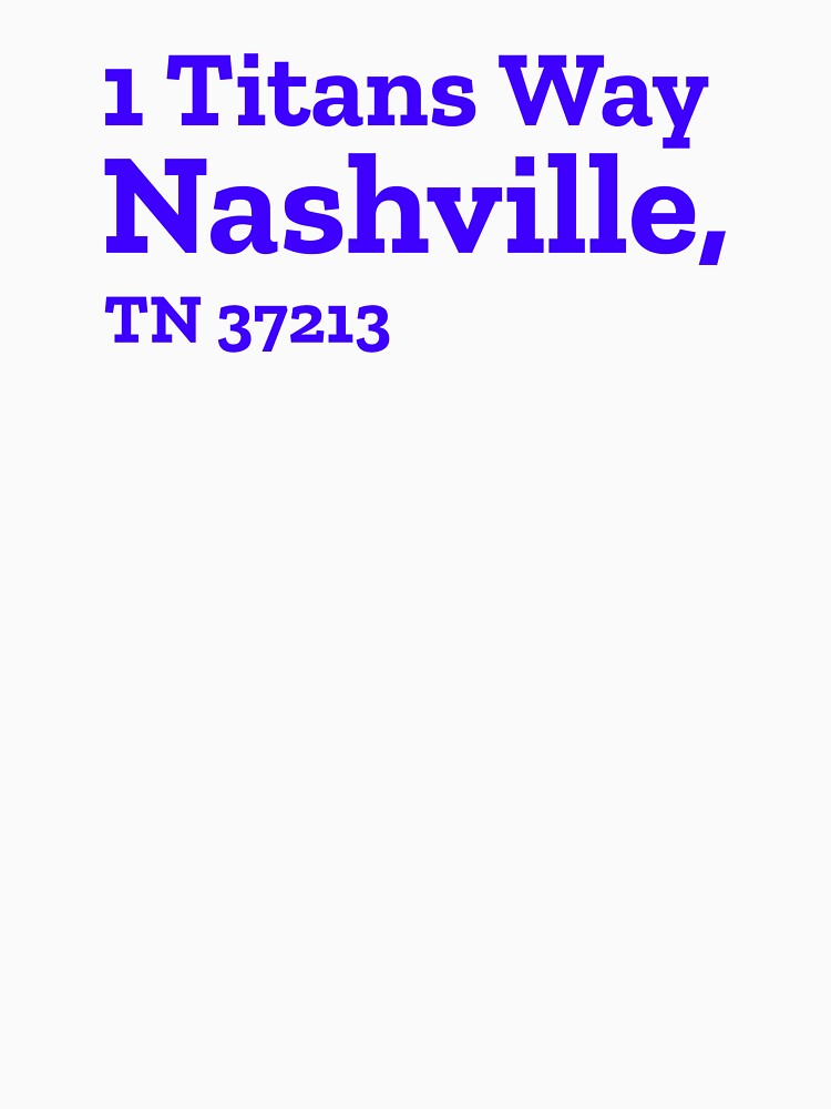 Nashville Stadium Address by The Chuck Wagon