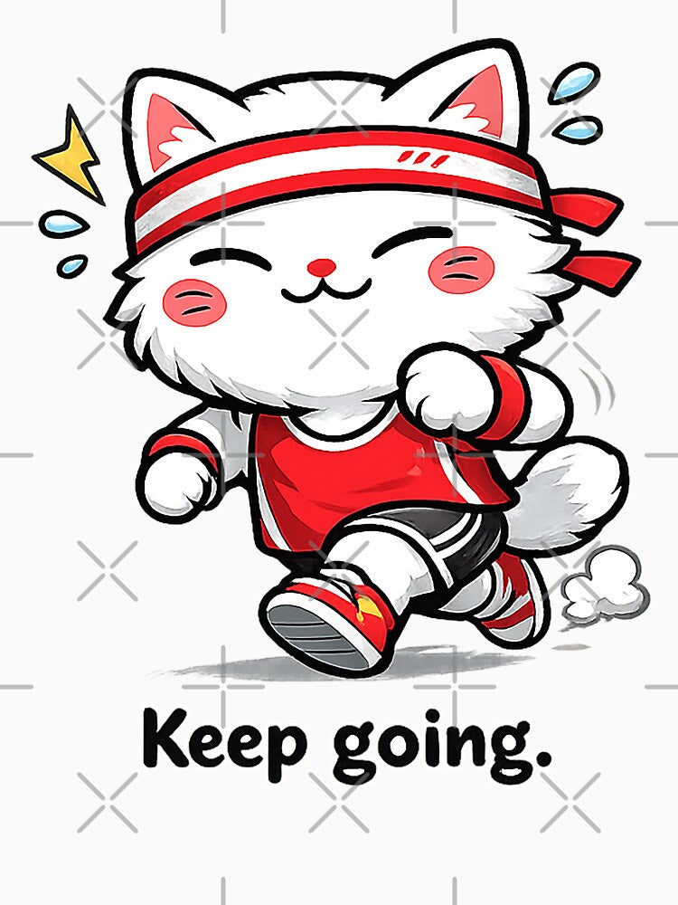 Sporty Cat in Action Mode by AlvelinaCP