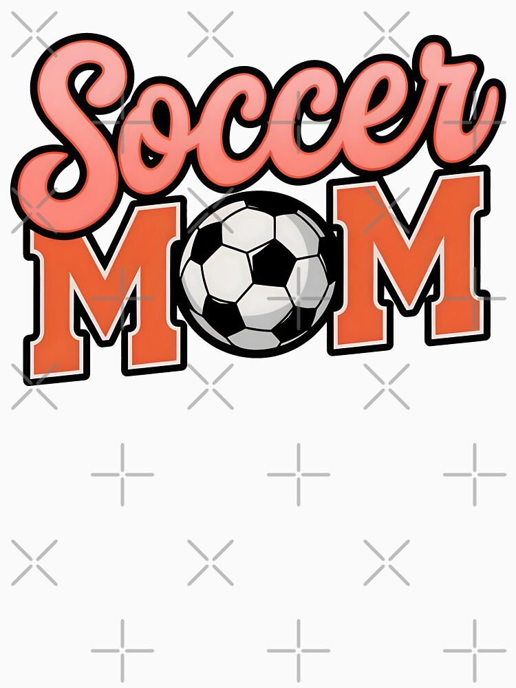 Soccer Mom Soccer Enthusiast Mommy for Soccer Loving Mothers by KLArtzStore