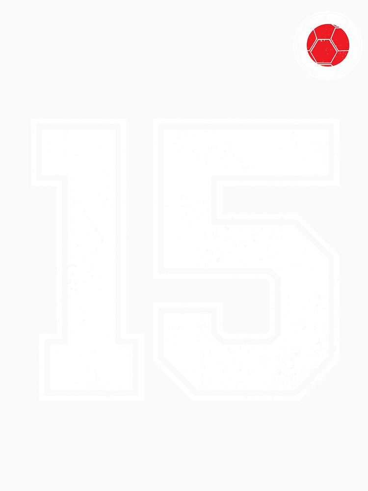 Japan Soccer Number 15 Vintage Sports Fan by LiviuGligoros