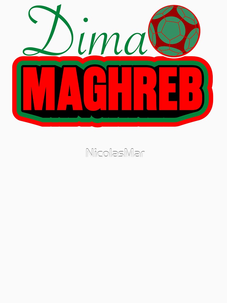 Dima Maghreb – CAN Morocco 2025 Football Fan Design | Moroccan Soccer Pride by NicolasMar