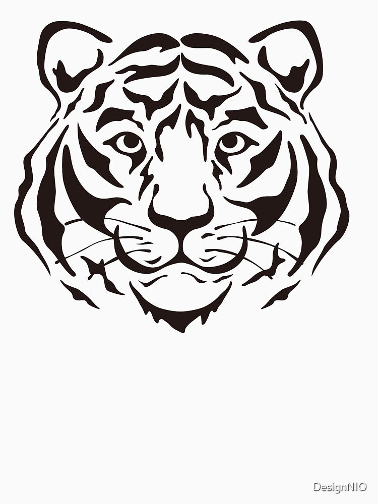 Beautiful Graphic Tiger by DesignNIO
