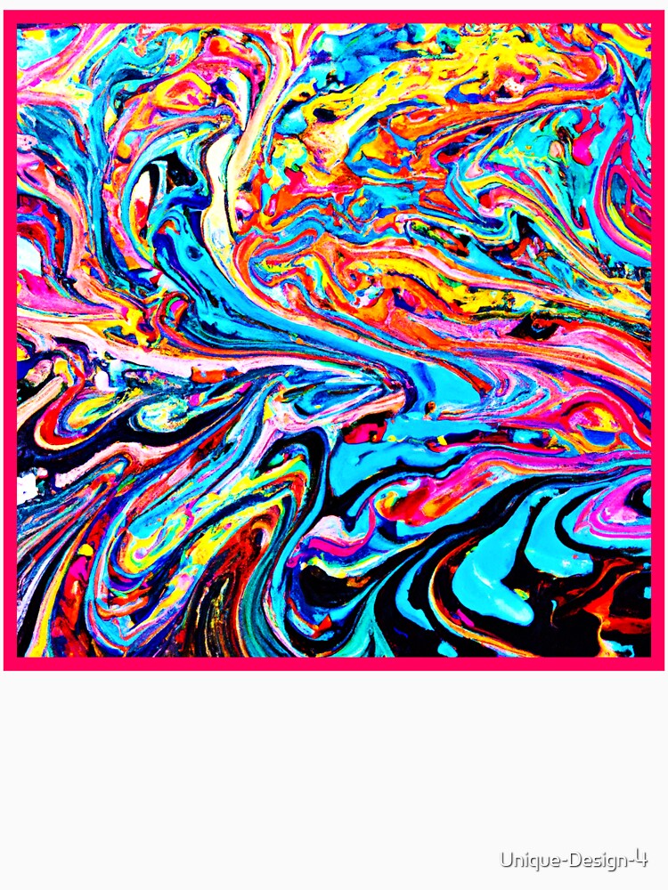 Colorful Abstract Pattern by Health And Fitness Posts e-Store