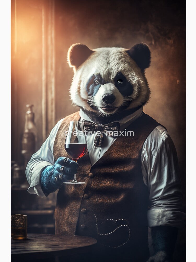 Cheers to Business Excellence: The Corporate Bear's Toast to Achievement by creative-maxim