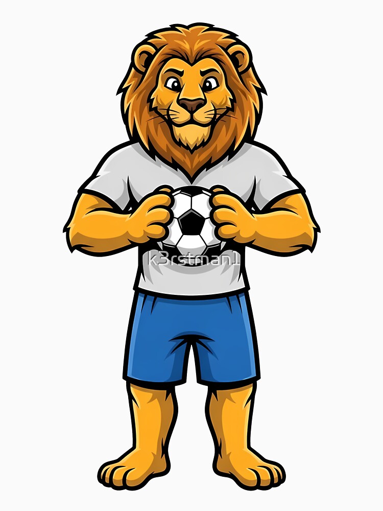 Lion Soccer Mascot Sport Champion by k3rstman1