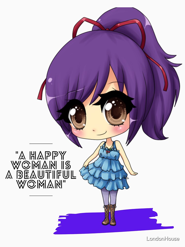 "A Happy Woman Is A Beautiful Woman" by LondonHouse