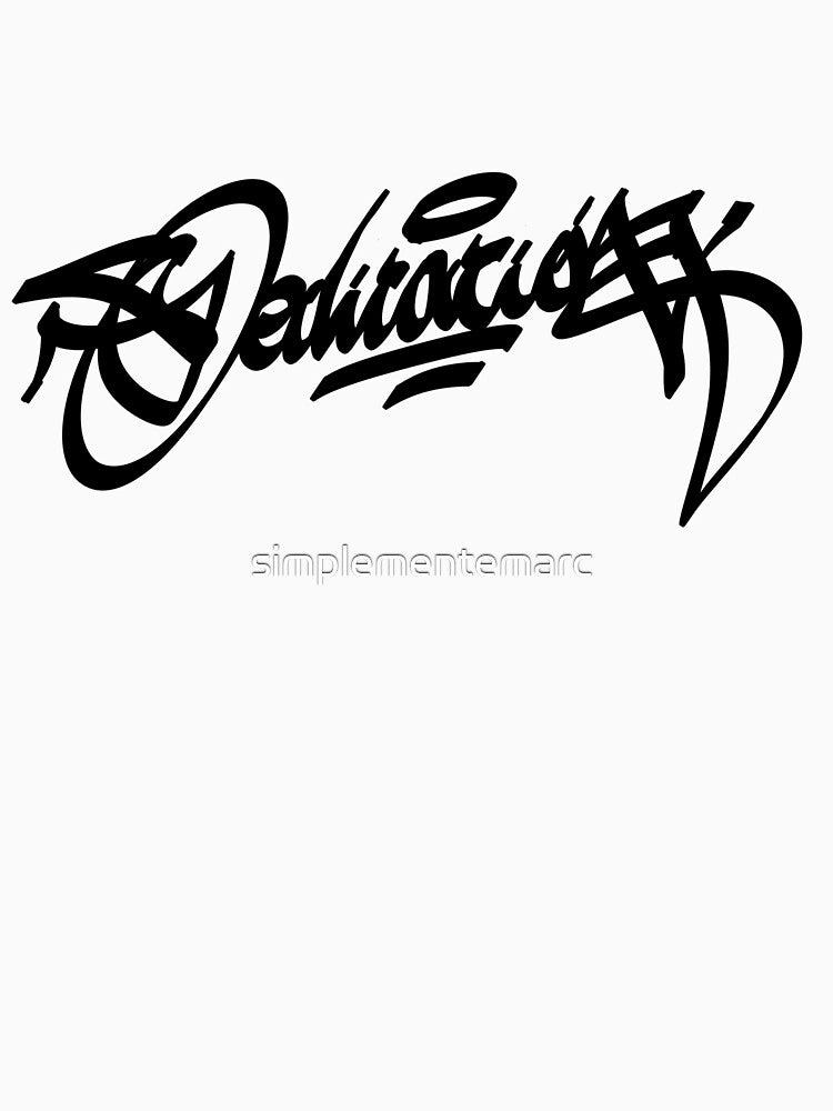 DEDICATION GRAFFITI TAG by simplementemarc