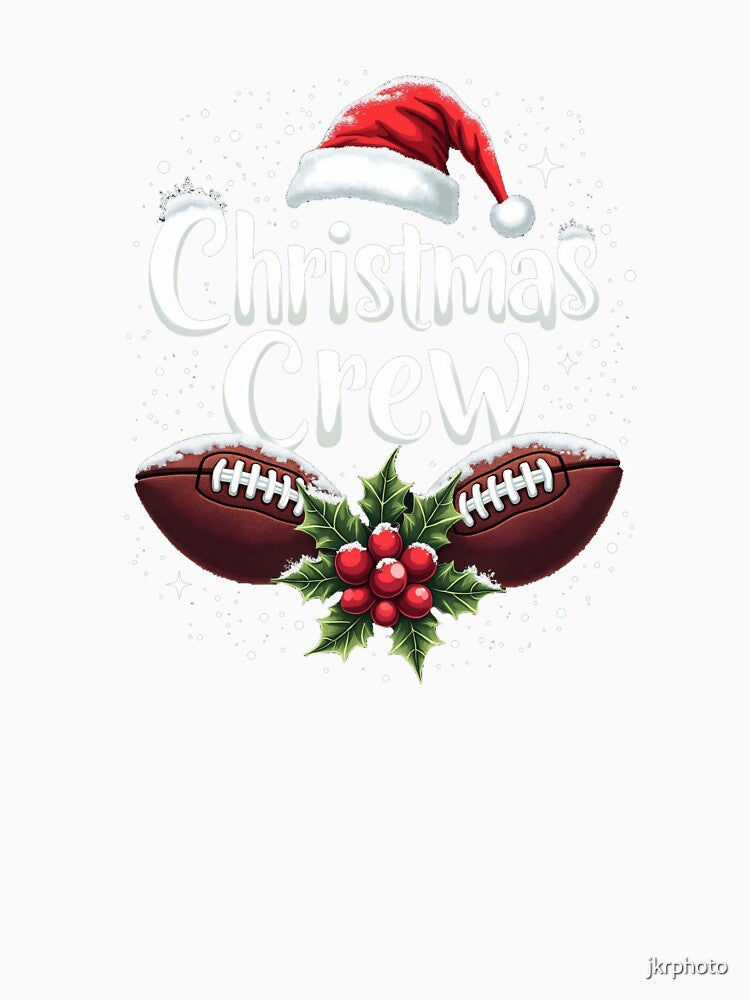 Christmas Crew footballs by jkrphoto