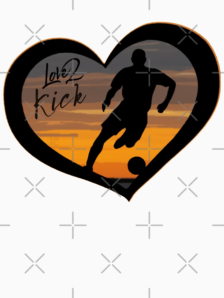 Love to Kick Soccer Design for Soccer Players by LifeCrush