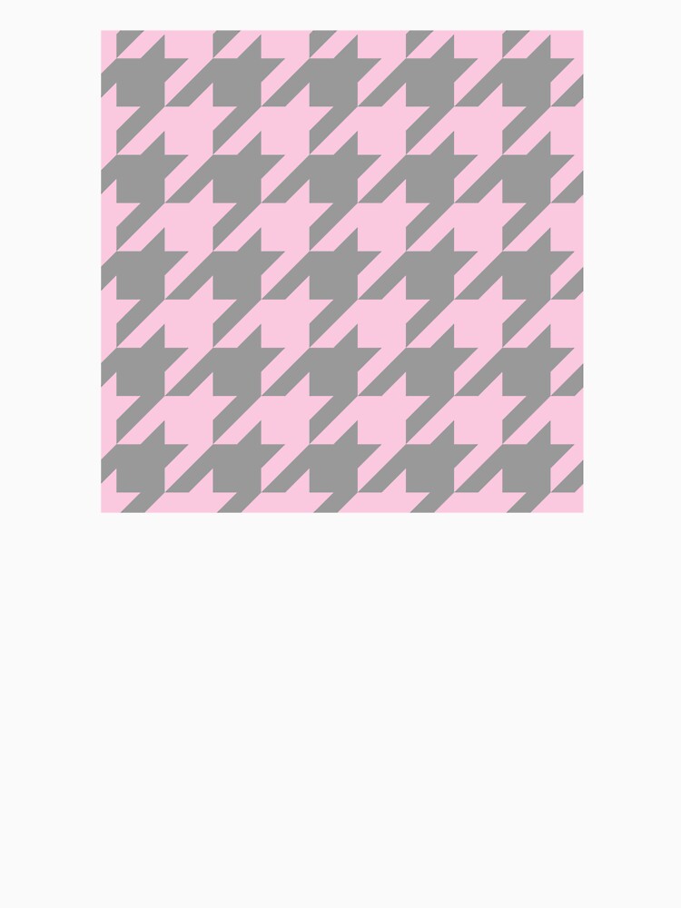 Blush Houndstooth by curtjankadesign
