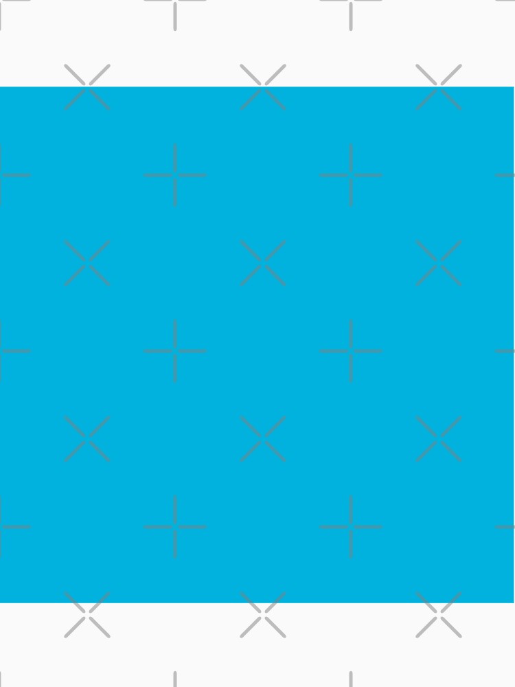 Plain Solid Color Cyan Blue 3 by mimihuang creations