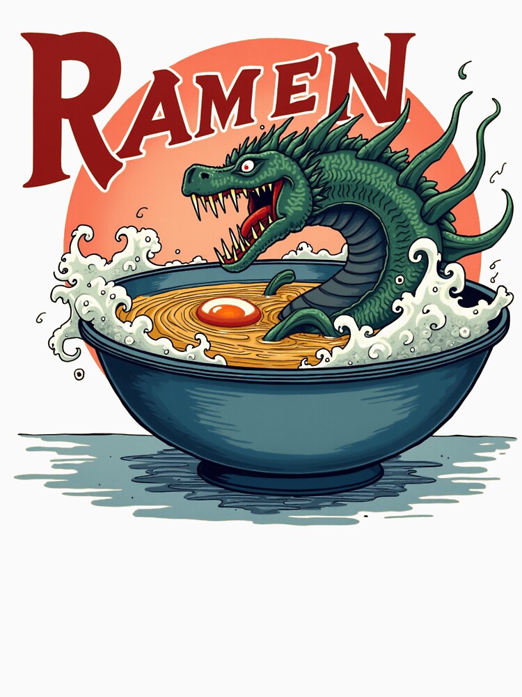 Ramen monster by Inklivion
