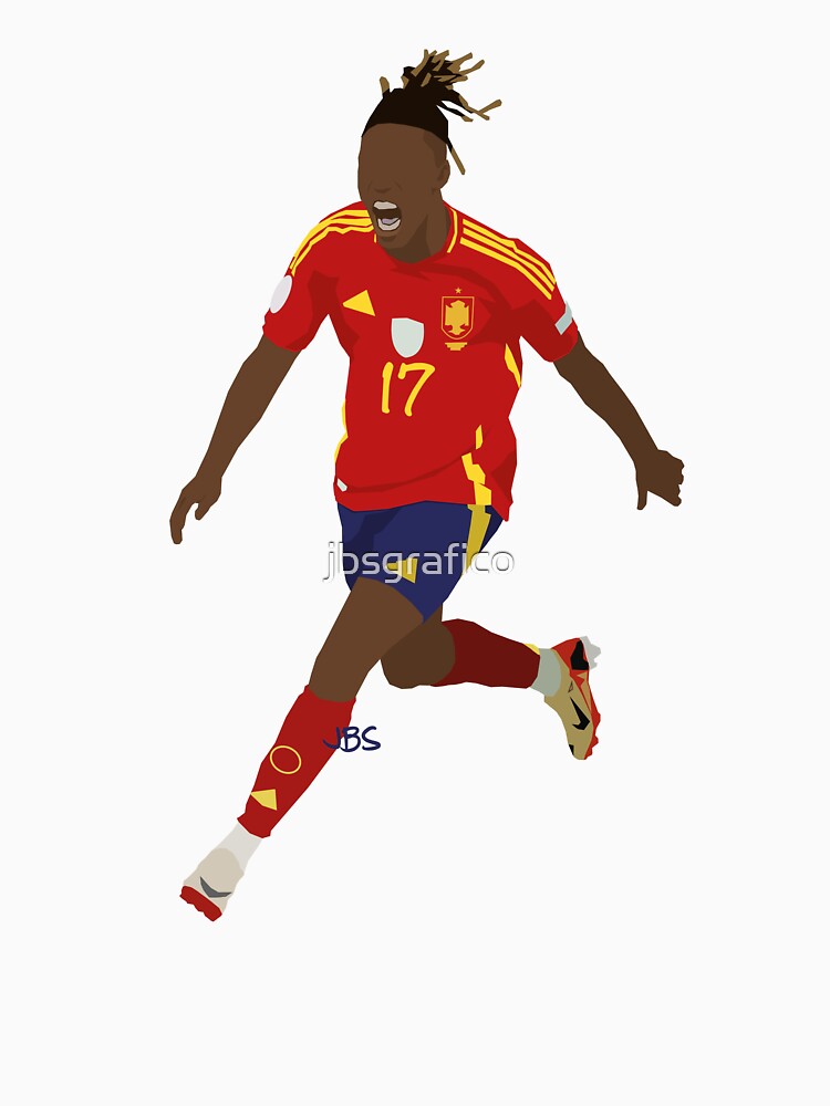 Nico Williams goal vs England by jbsgrafico