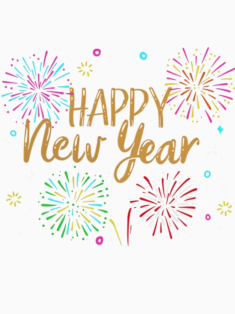 New Years Eve Party Supplies NYE 2023 Happy New Year Short Sleeve by kobsjacash