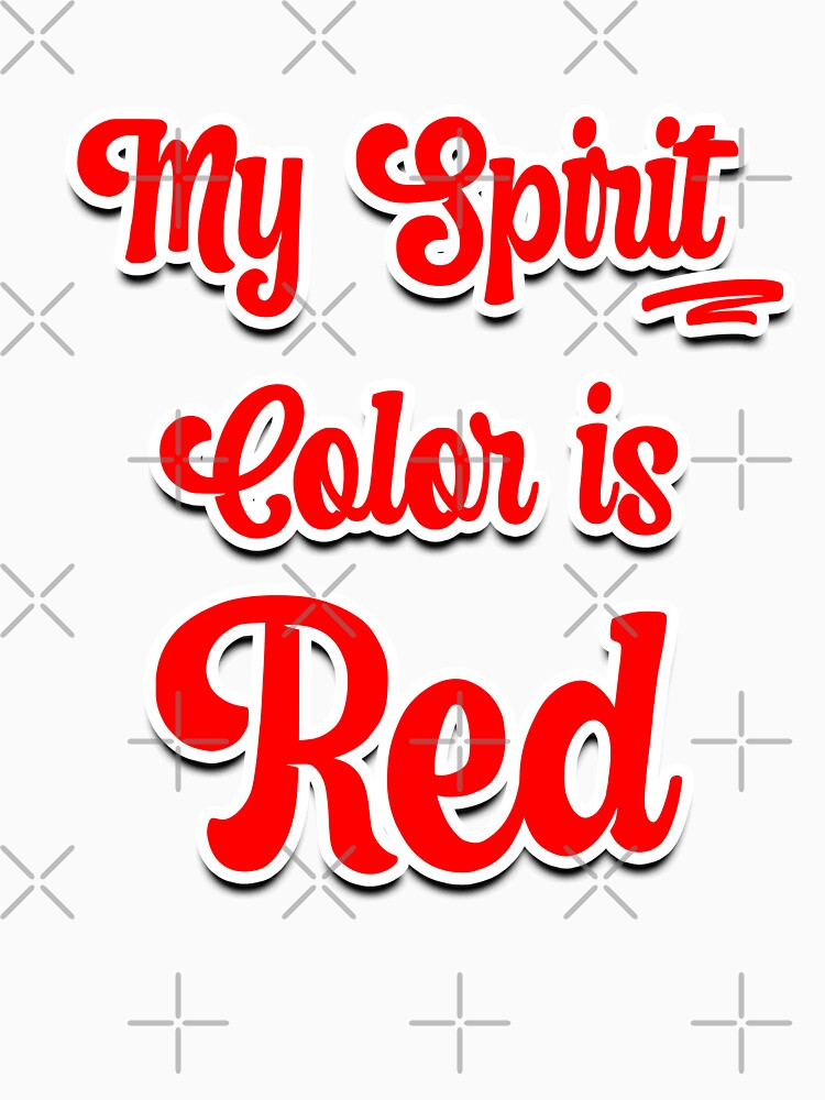 My Spirit Color is Red - Cool plain color spirit colours designed by ozcushions by ozcushions