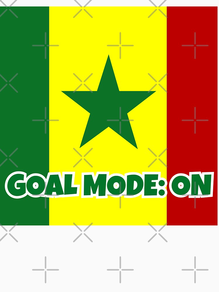 Senegal Soccer Fan Shirt – GOALMODE: ON Football Tee by LovelyHappyGift
