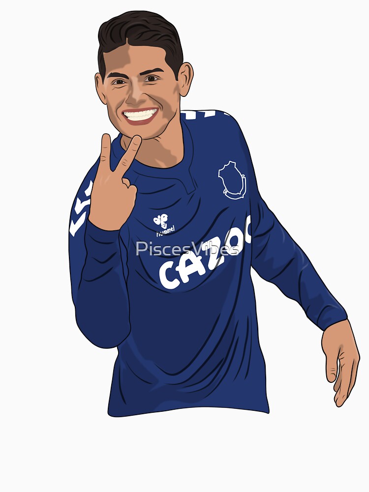 Everton James Rodriguez Goal Celebration 2 fingers up by PiscesVibes