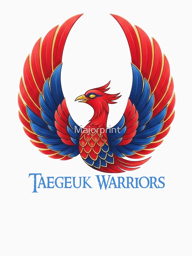 South Korea Soccer Phoenix Warrior by Majorprint