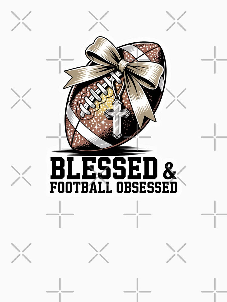 Blessed & Football Obsessed by theartfulaspie