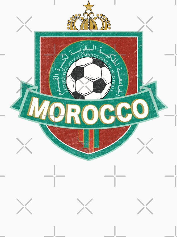 Morocco Soccer Crest by Numero14