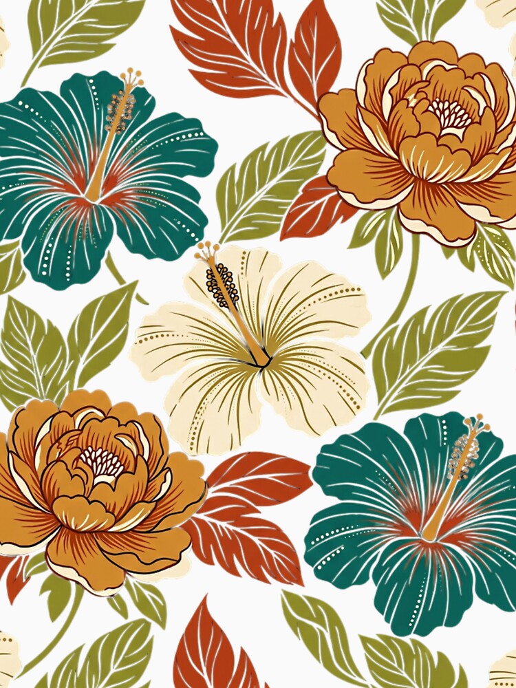 Elegant Tropical Floral by BeautifullyBlak