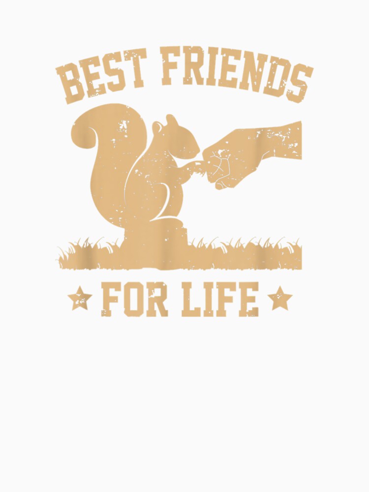 Squirrel Best Friend For Life Fist Bump by loutfileo