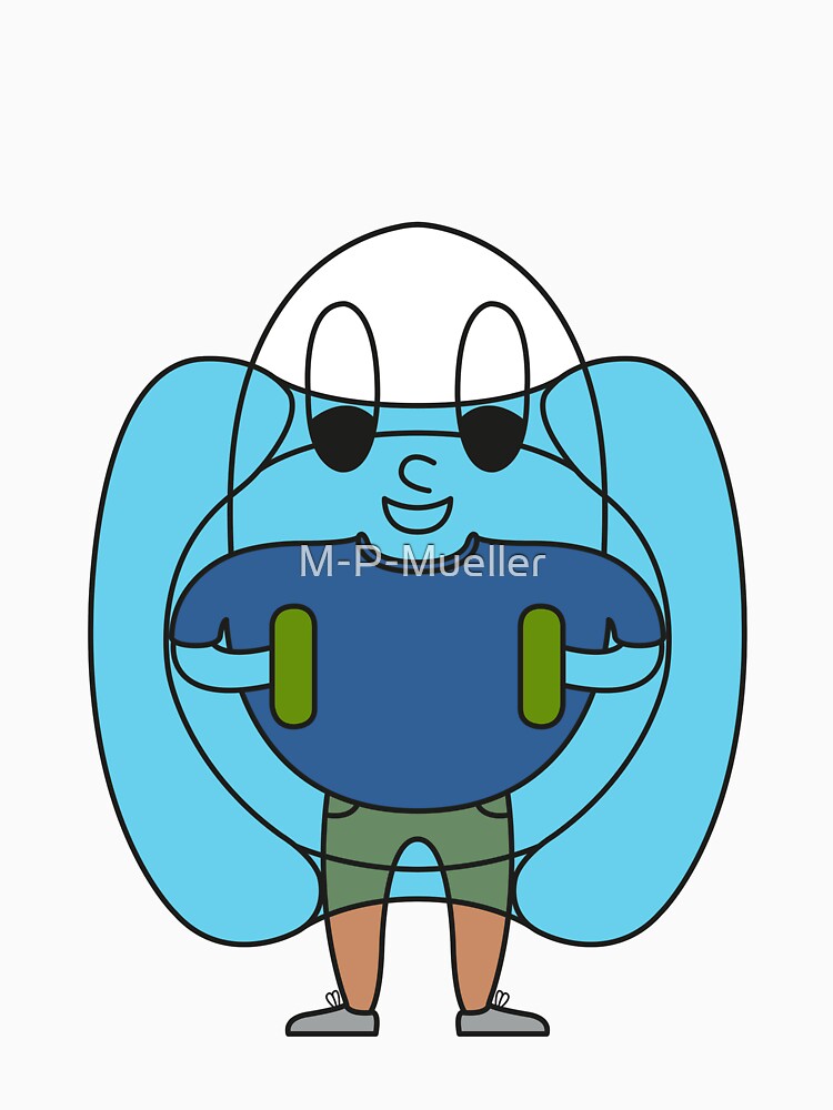 Bubble-Ball-Player Egg by M-P-Mueller