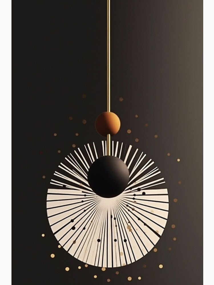 Mid Century Modern Art | Traveler by BuraxisDesigns