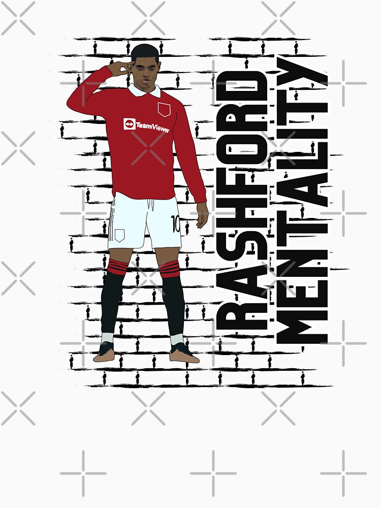 Marcus Rashford Mentality Focus Goal Celebration Strength by Hevding