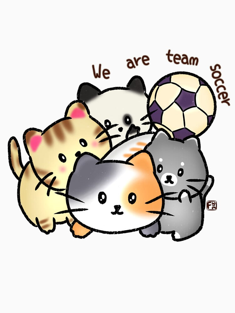Cat | Cat Lover - We are team soccer by FennyWijayaMomo