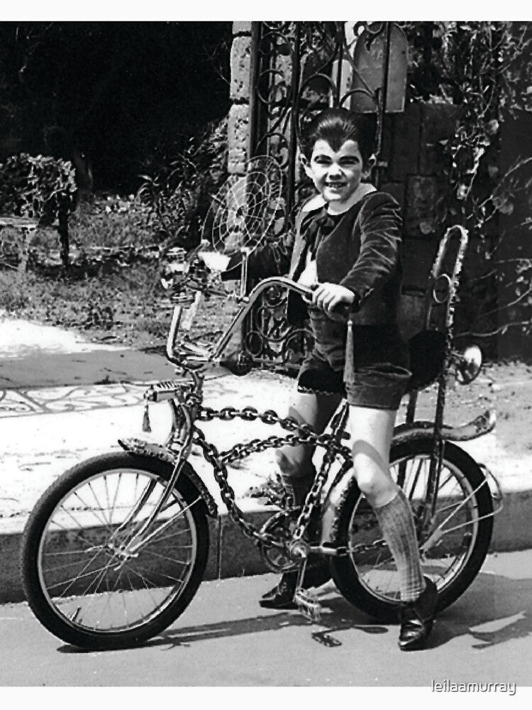 Eddie Munster on Chain Stingray Bike by leilaamurray