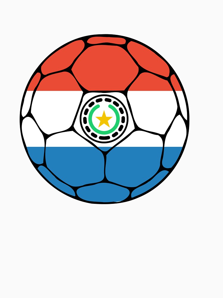 Paraguay Soccer Ball by ehgraphics15