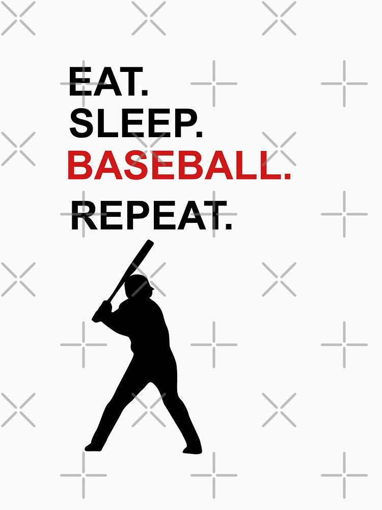 eat sleep baseball repeat by ariszz