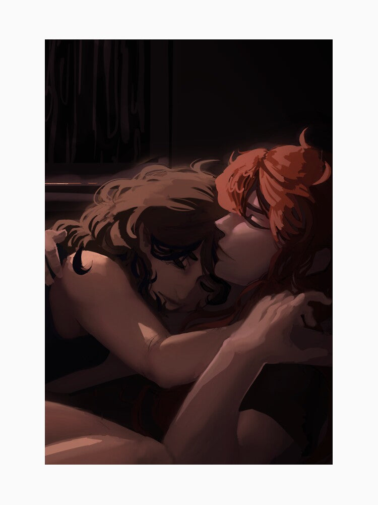 Cozy couple illustration by Koiran