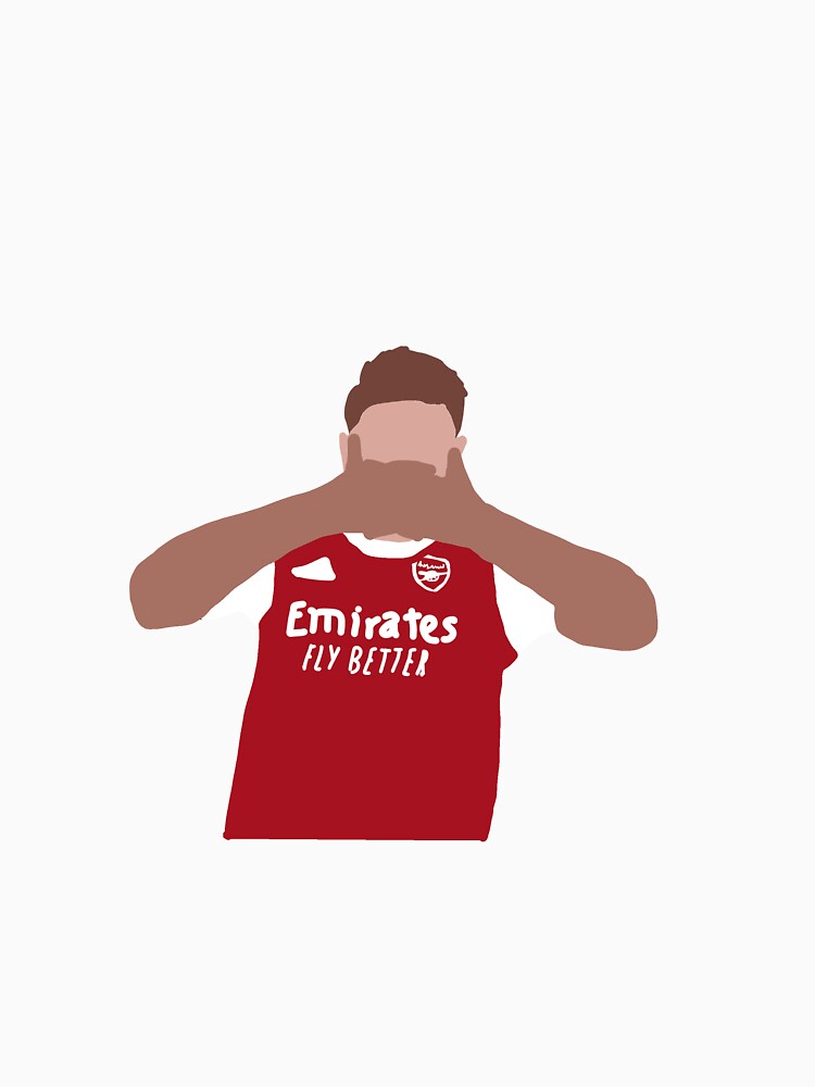 Viktor Gyökeres Hands Over Face Celebration Illustration by CostaCollective