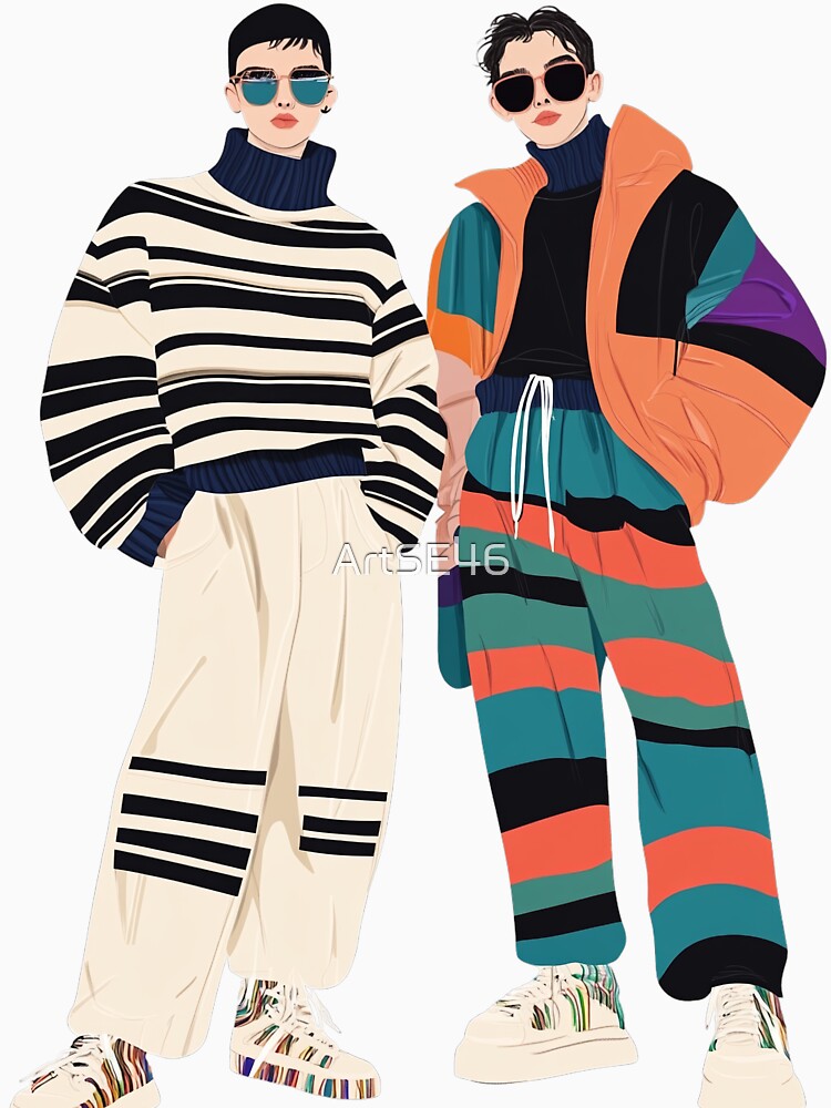 oversized sweater illustration by ArtSE46