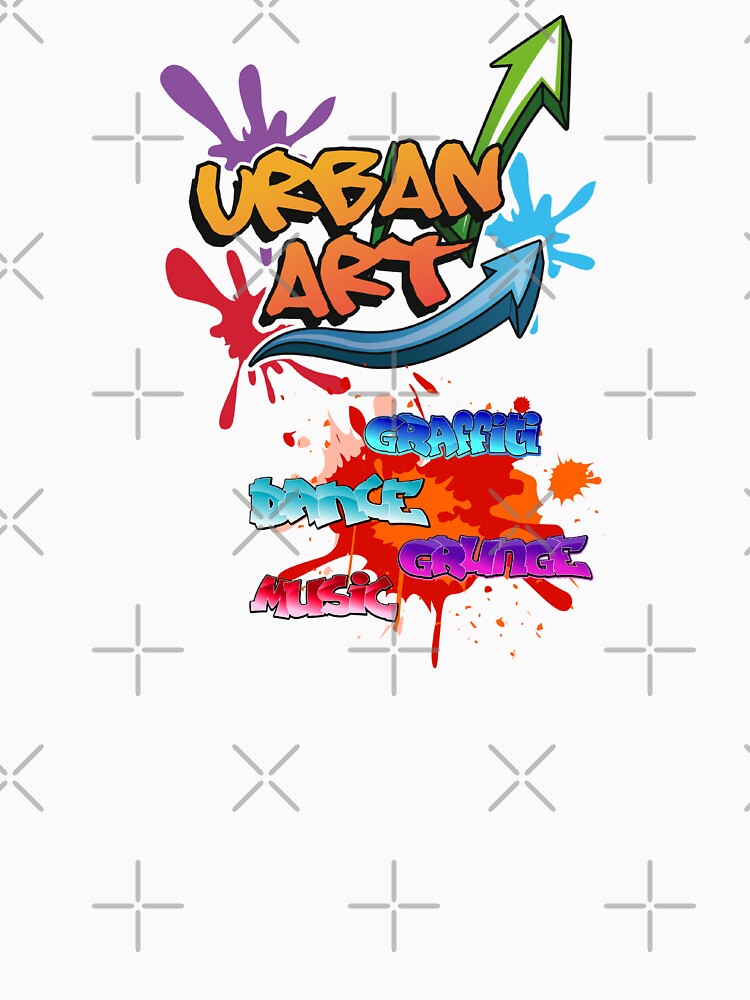 Urban Art Graffiti Dance Music Grunge by darknessjeff86