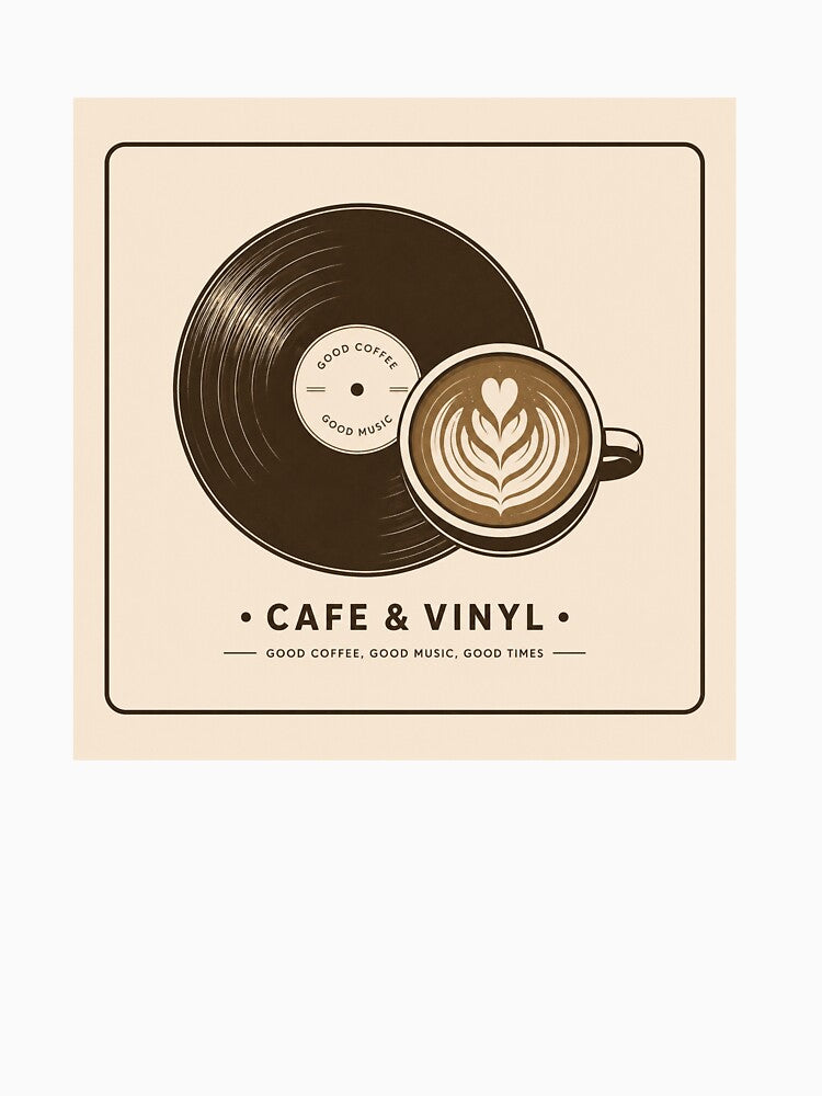 Vinyl & Latte by Tee Journey by Tsao Lab