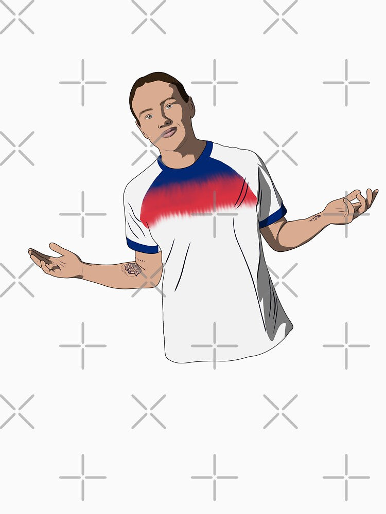 Grace Clinton England Euro 2025 Minimalist by Hevding