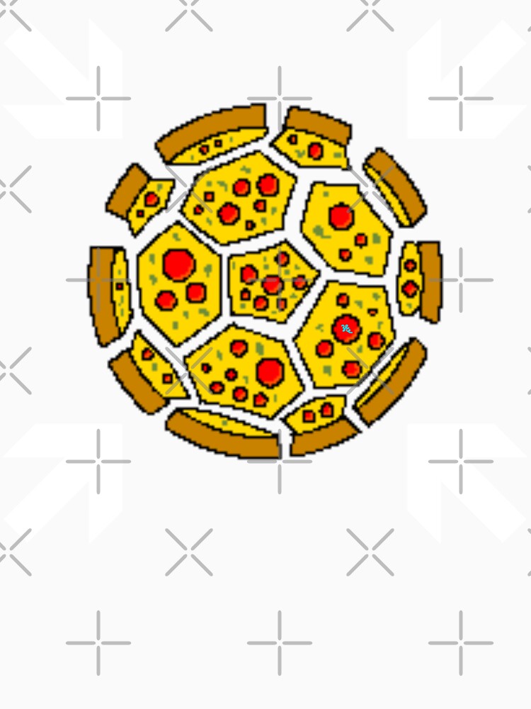 Football Meeting Point Soccer Ball Pizza Italian English by chowlet