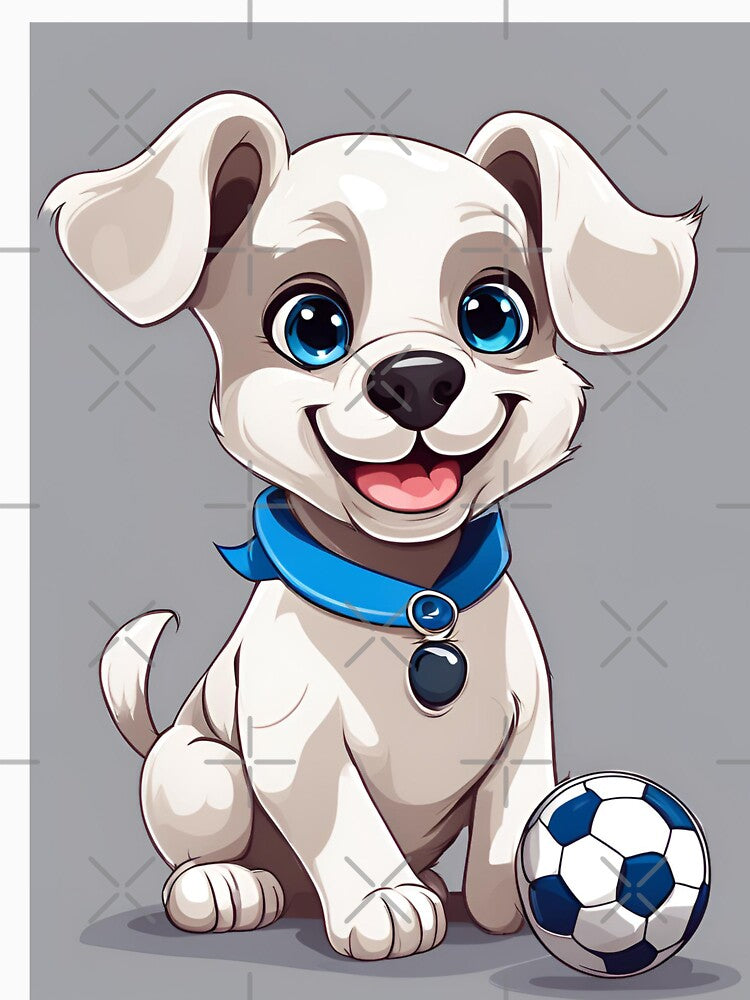 Fluffy Footballer by DesignDuoStudio