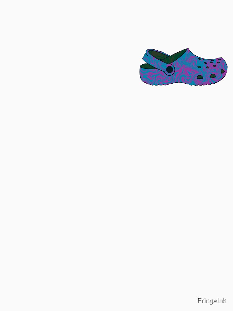 Croc Life Tie Dye Purple by FringeInk