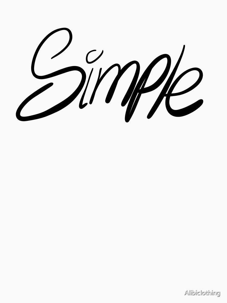 Simple by Alibiclothing