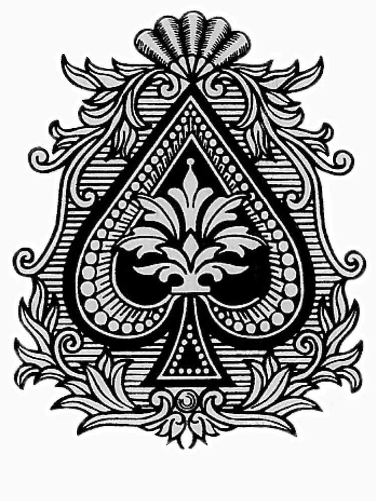 Aces card logo, old school streetwear, classic design by AsARTcrew