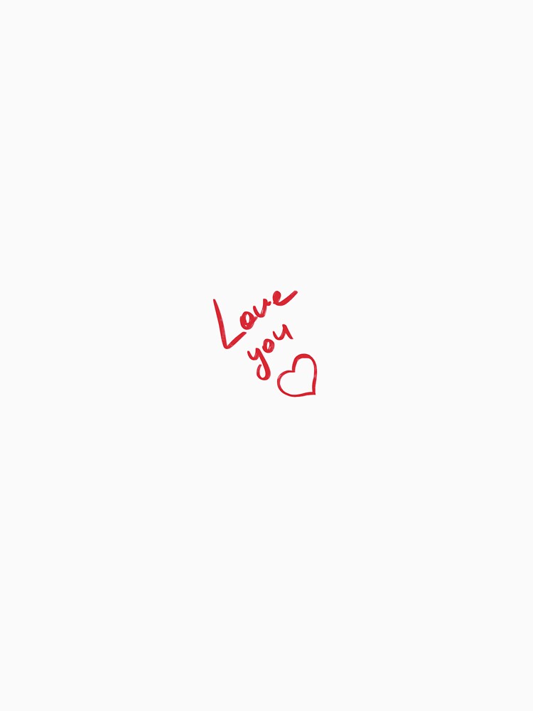 minimal Love you design by FutureNest