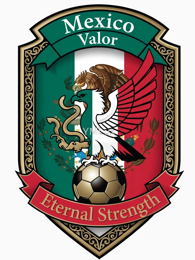 Mexico Eagle Dominion Tee, Perpetual Force Eagle Soccer Mug, Mexican Flag Honor Badge Gift by YMLux