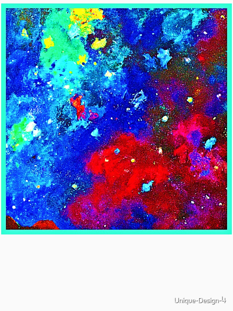 Vibrant Colors Of Nebula Pattern by Health And Fitness Posts e-Store