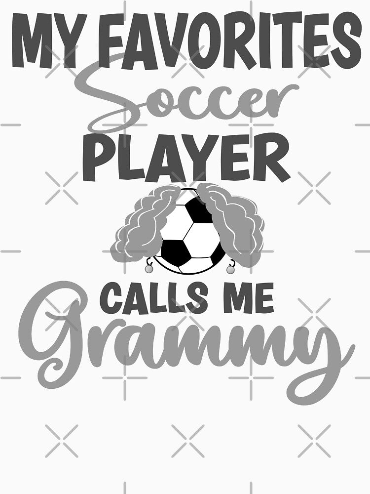 My favorites Soccer player calls me Grammy by Colorfulman