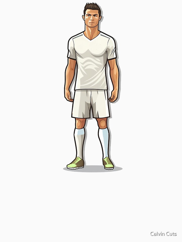 Cristiano Ronaldo Art by Calvin Cuts