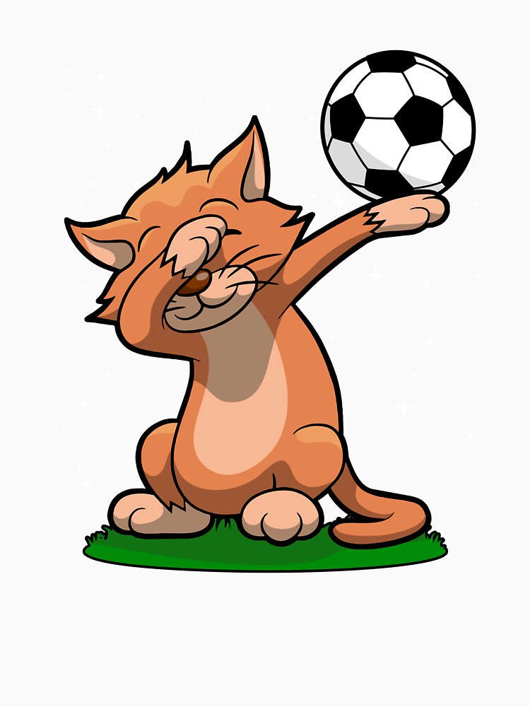 Soccer Dabbing Cat by LboutiqueUS